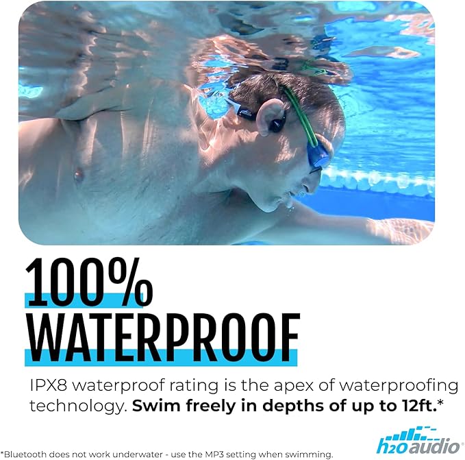 H2O Audio TRI 2 Multisport Waterproof Bone Conduction Open Ear Headphones - Image 2