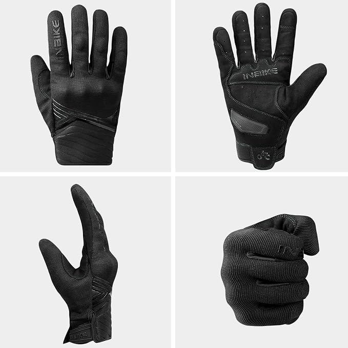 INBIKE Breathable Mesh Motorcycle Gloves Touchscreen - Image 6