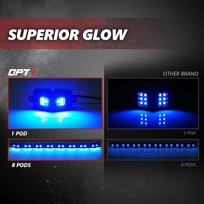 OPT7 Photon RGB LED Magnet Rock Lights - Image 4