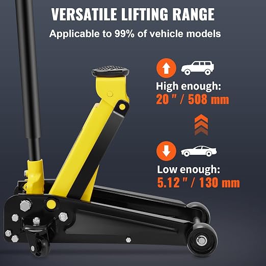 VEVOR 3 Ton Low Profile Floor Jack - Image 3