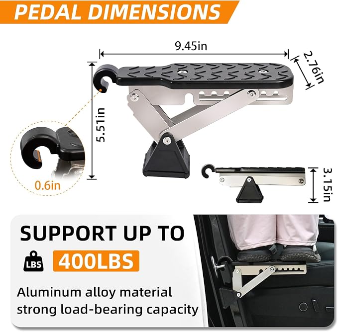 Car Door Step, Universal Fit Door Step - Image 2