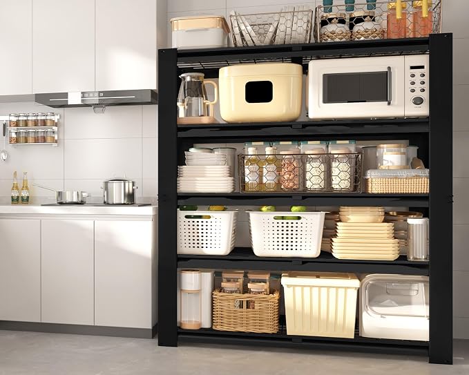 PrimeZone 36" W Heavy Duty Garage Shelving 5 Tier Heavy Duty Storage Shelves - Image 2