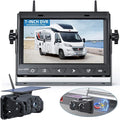 Magnetic Solar Wireless Backup Camera No Installation VASTEND 1080P 7'' RV by VASTEND