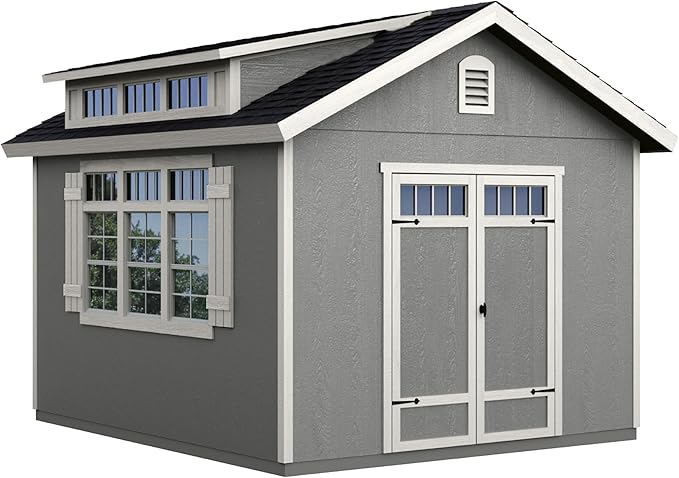 Handy Home Products Windemere 10x12 Do-it-Yourself Wooden Storage Shed by HandyHomeSheds