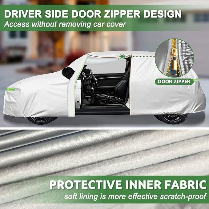 Car Cover for 2014-2025 Mini Cooper/Cooper S/Hardtop/Clubman/Countryman 4 Door - Image 2