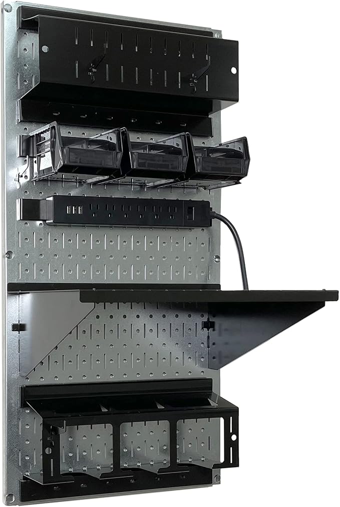 Wall Control Power Tool Storage Organizer Kit Cordless Drill Holder Charging - Image 2