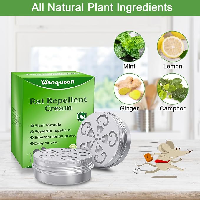 4 Pack Mouse Repellent for Car Engines, Peppermint Oil to Repel Mice and Rats - Image 5