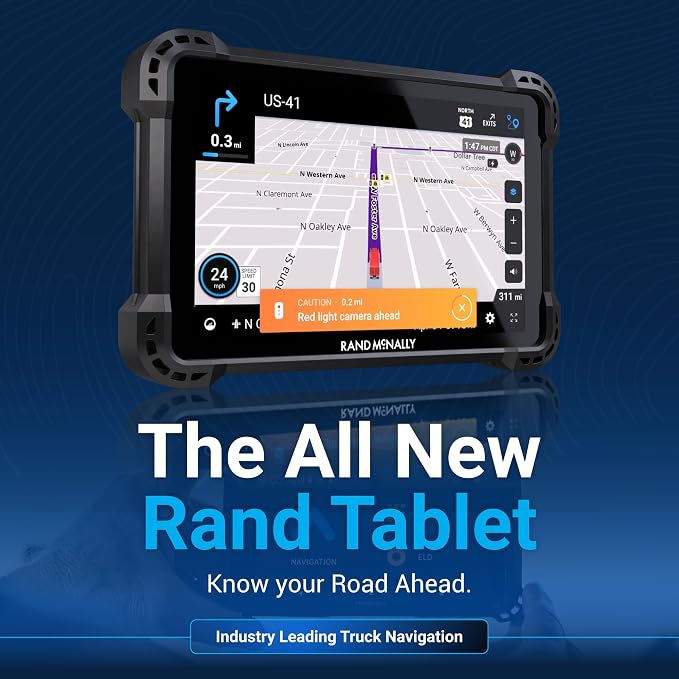 Rand McNally RANDTAB6 6-inch GPS Truck Navigator - Image 2