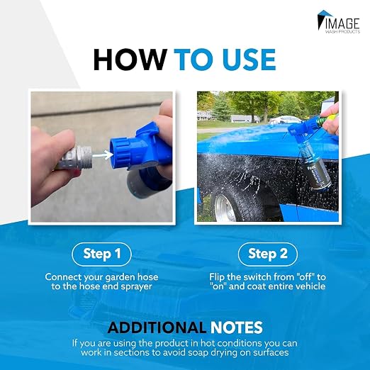 Image Wash Products - 16oz Platinum Wash Car Soap – Car Wash Foam Soap - Image 4
