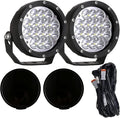 BIGLION.X Pair 160w 5 Inch Round Led Offroad Driving Lights Fog Lights 18800LM by BIGLIONX