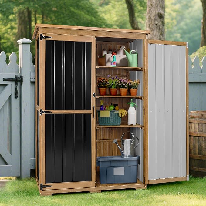 Outdoor Storage Cabinet Waterproof, Outside Cabinets Weatherproof - Image 2