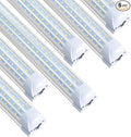 6 Pack 8FT T8 LED Shop Lights, 120W Integrated Tube Light, 19200LM 6000-6500K by Unknown