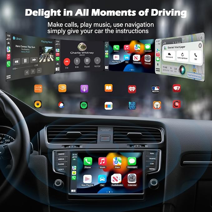 Wireless CarPlay Adapter for iPhone – Upgraded Version, Converts Wired CarPlay - Image 3