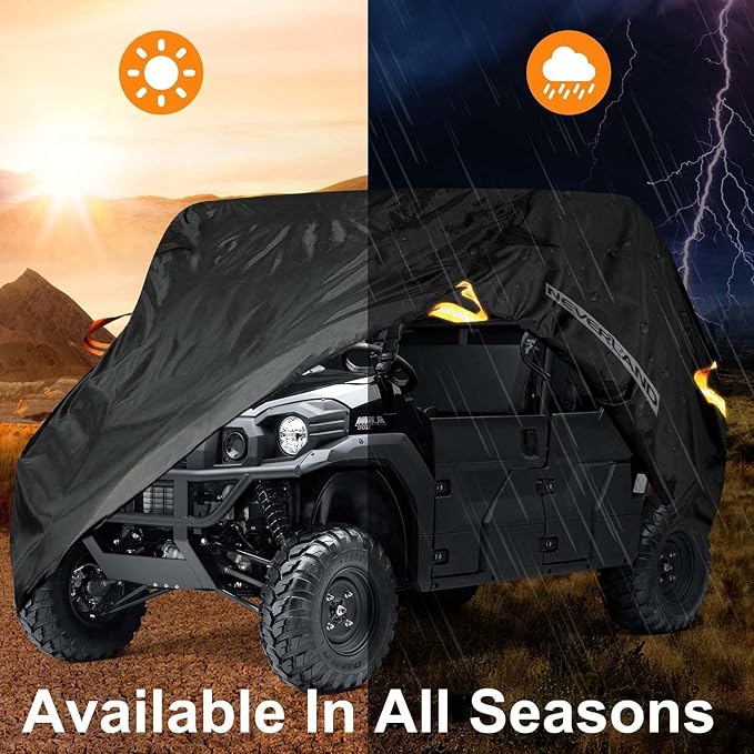 NEVERLAND UTV Cover Heavy Duty Ranger Cover Waterproof 4-6 Seater Side by Side - Image 7