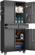 71" Metal Garage Storage Cabinet by SUXXANFurniture