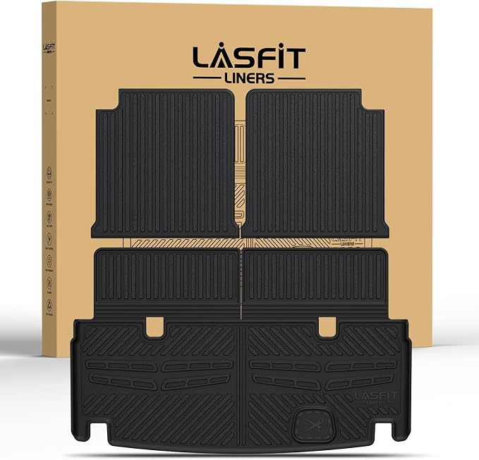 LASFIT Cargo Mat & Backrest Mats Fits by LASFIT