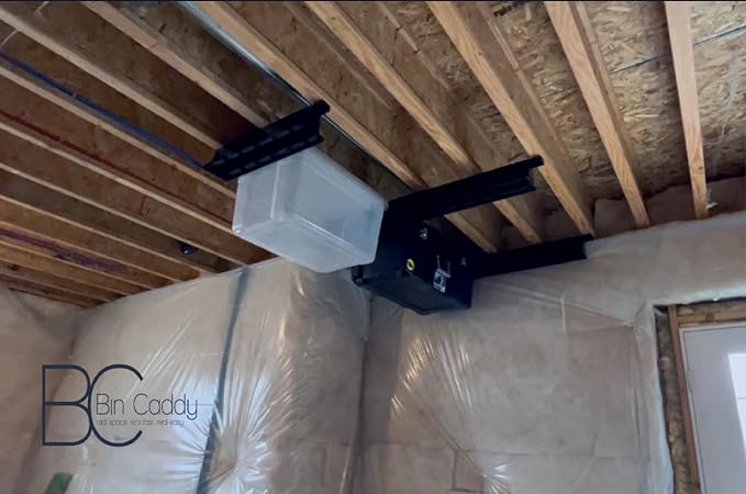 Overhead, Space-Saving Storage Tote Organizational Solution - Image 7
