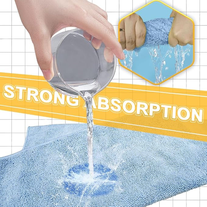Microfiber Wash，Car Drying Towel, Extra Soft, Reusable and Durable, Car Drying - Image 6