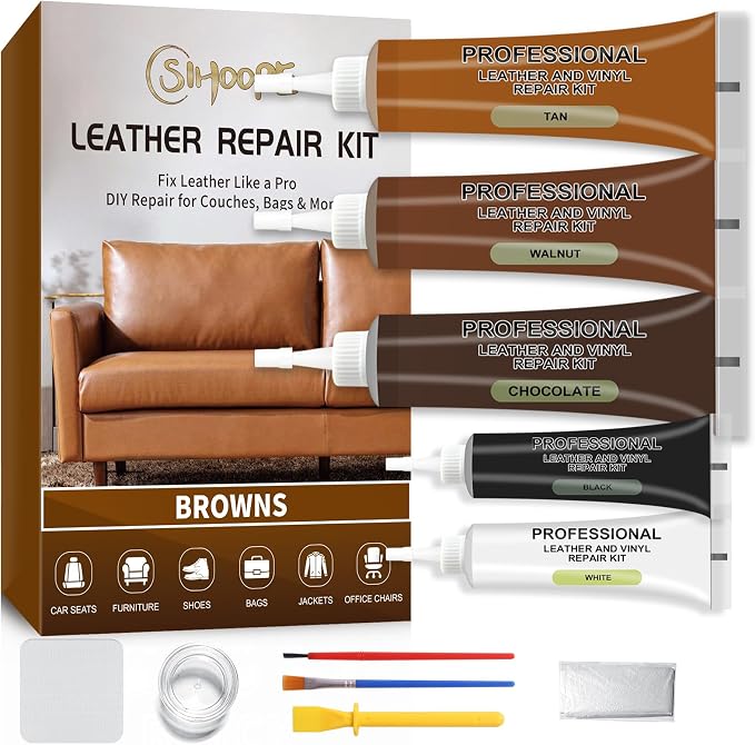Leather Repair Kit, Car Seats, Jacket & Purse by SIHOOPE