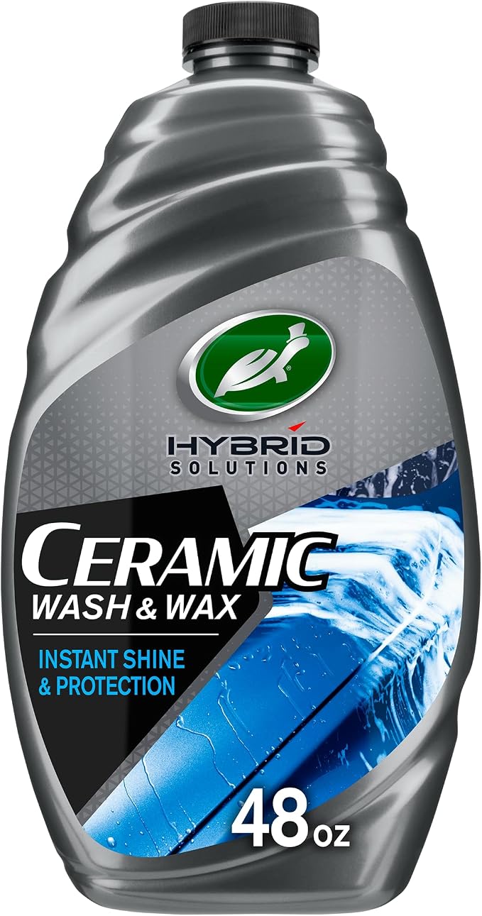 Turtle Wax 53411 Hybrid Solutions Ceramic Wash and Wax, Easy Clean Ceramic by TurtleWax
