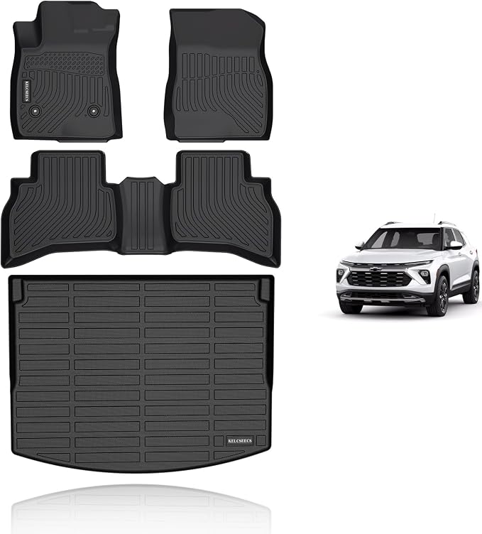 KELCSEECS® 2026 2025 Chevy Trailblazer Floor Mats, 2024 2023 2022 2021 Chevy by KELCSEECS