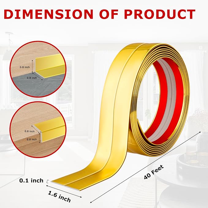 Flexible Wall Corner Protector Moulding Trim Peel and Stick Wall Corner Guards - Image 4
