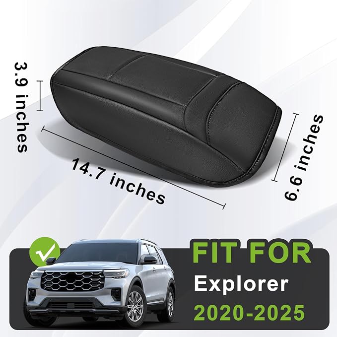 Muslogy Center Console Armrest Cover Compatible - Image 2
