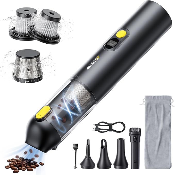 AUXITO Car Vacuum Portable Cordless 14000Pa Powerful Suction, Handheld Vacuum by AUXITO