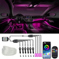 Car LED Lights Interior Light, 10 in 1 Car Ambient Lighting Kits by WEBUPAR