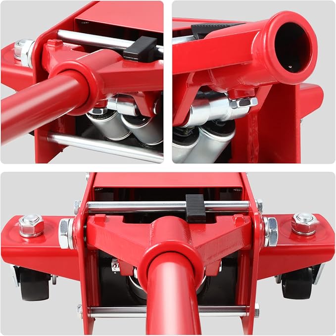 DNA MOTORING TOOLS-00235 Low Profile Hydraulic Trolley Service/Floor Jack - Image 7