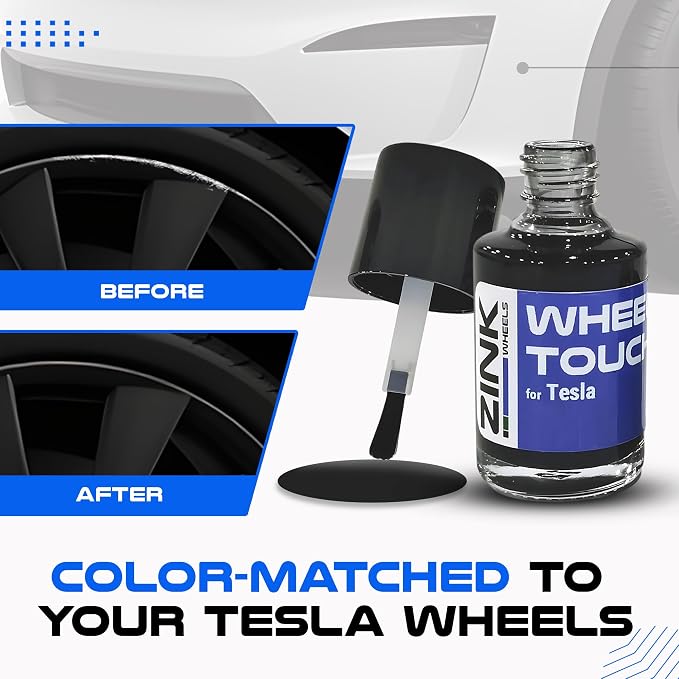 Premium Tesla Wheel Curb Rash Repair Kit - Image 5