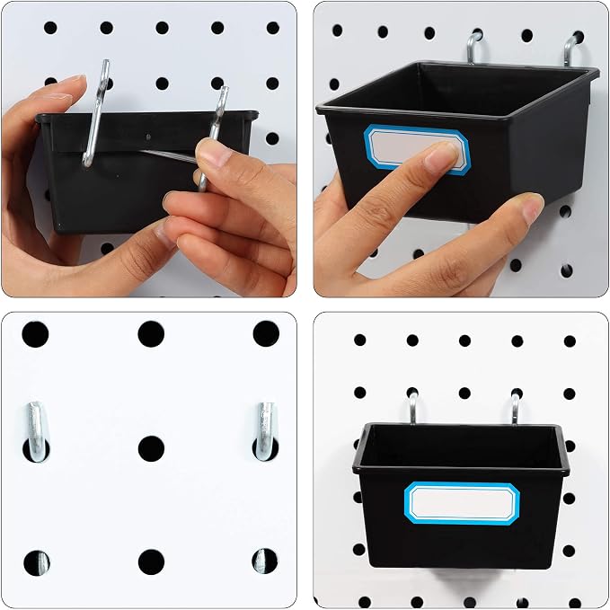 FRIMOONY 16 Pack Pegboard Bins - Image 4