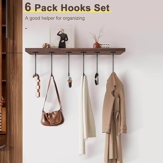 NearMoon Coat Hooks, Wall Hooks - Image 6