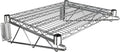 18" x 24" Chrome Wire Wall Mount Shelf by Krollen+Industrial
