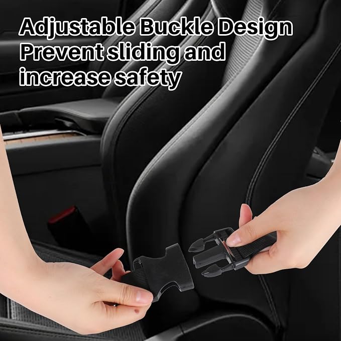 X Large Car Seat Cushion for Driving, Mprove Driving Vision/Posture, Truck Seat - Image 7