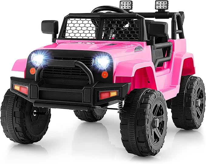 Costzon Ride on Car, 12V Battery Powered Truck Vehicle by Costzon