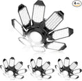 Garage Lights - Super Bright 250W LED Garage Ceiling Light w/ 8 Deformable by POLARPRAUS