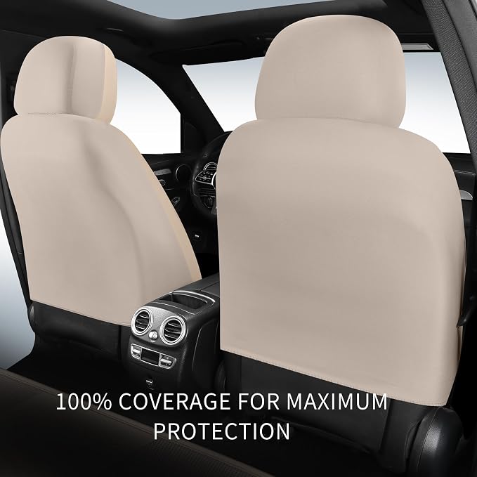 Car Seat Covers, Breathable and Waterproof Leather Seat Covers, Luxury PU - Image 3
