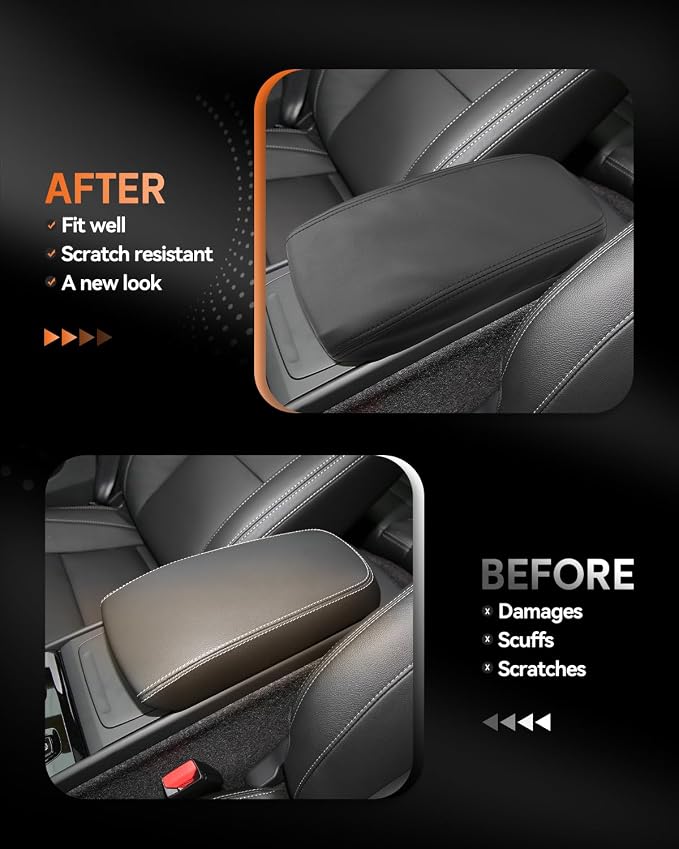 CDEFG for XC40 C40 2019-2025 Center Console Cover Armrest Cover for Volvo XC40/ - Image 3
