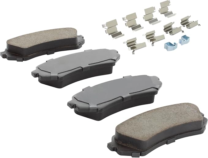 Premium Ceramic Rear Brake Pads Compatible - Image 2