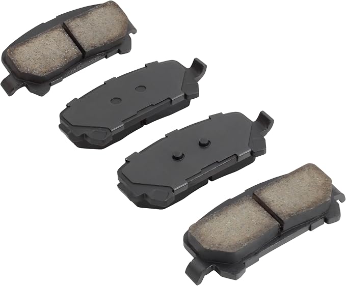 Premium Ceramic Rear Brake Pads Compatible - Image 2