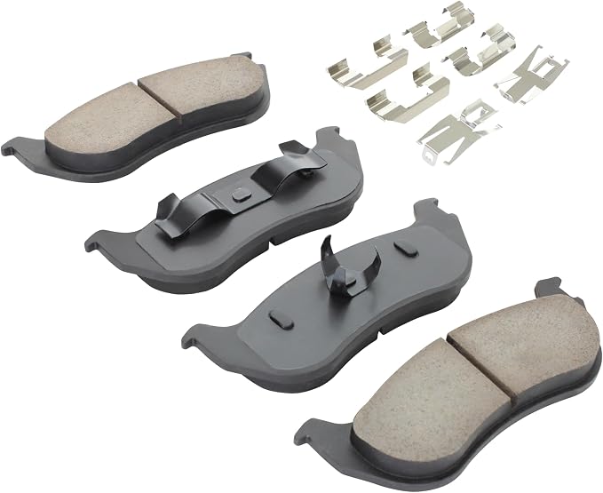 Premium Ceramic Rear Brake Pads Compatible - Image 2