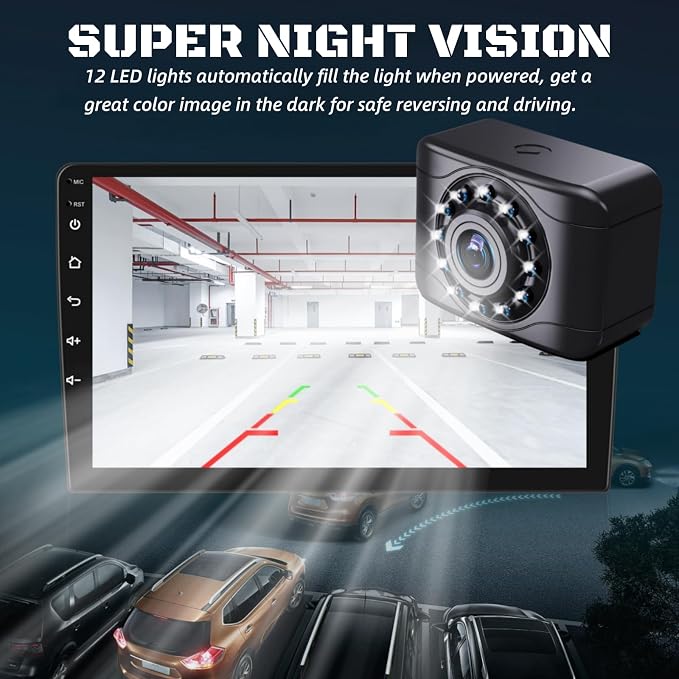 X1P HD Backup Camera License Plate Rear View Camera - Image 5