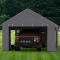 12x20ft Carport Heavy Duty, Portable Garage by GarveeLife