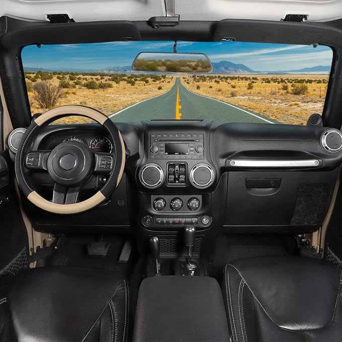 SEG Direct Car Steering Wheel Cover - Image 2