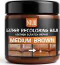 Leather Recoloring Balm Leather Color Restorer Scratch Repair Leather Paint by NIUB