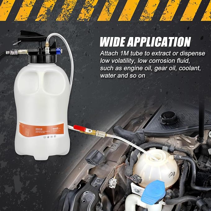 JIFETOR Transmission Fluid Pump Pneumatic Extractor and Dispenser Tool Kit - Image 7