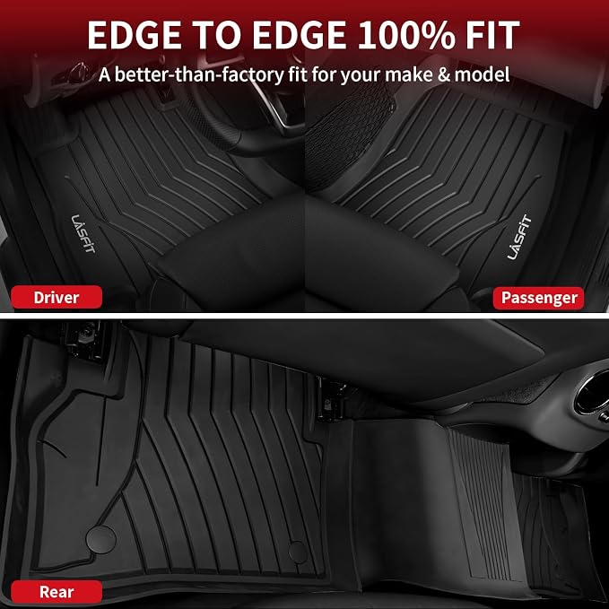 LASFIT Floor Mats for Mercedes Benz E Class 2017-2023 Fit Sedan & Wagon Only - Image 4