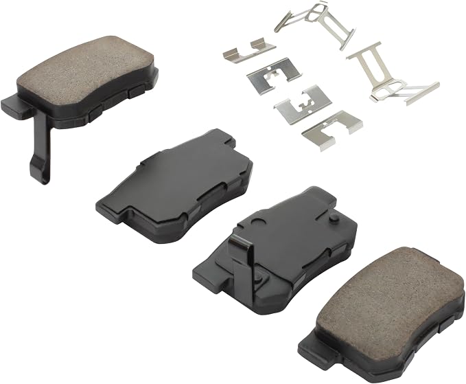 Premium Ceramic Rear Brake Pads Compatible - Image 2