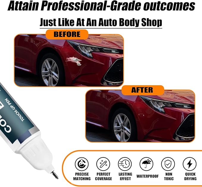 3T3 Ruby Flare Pearl Touch Up Paint - Image 2